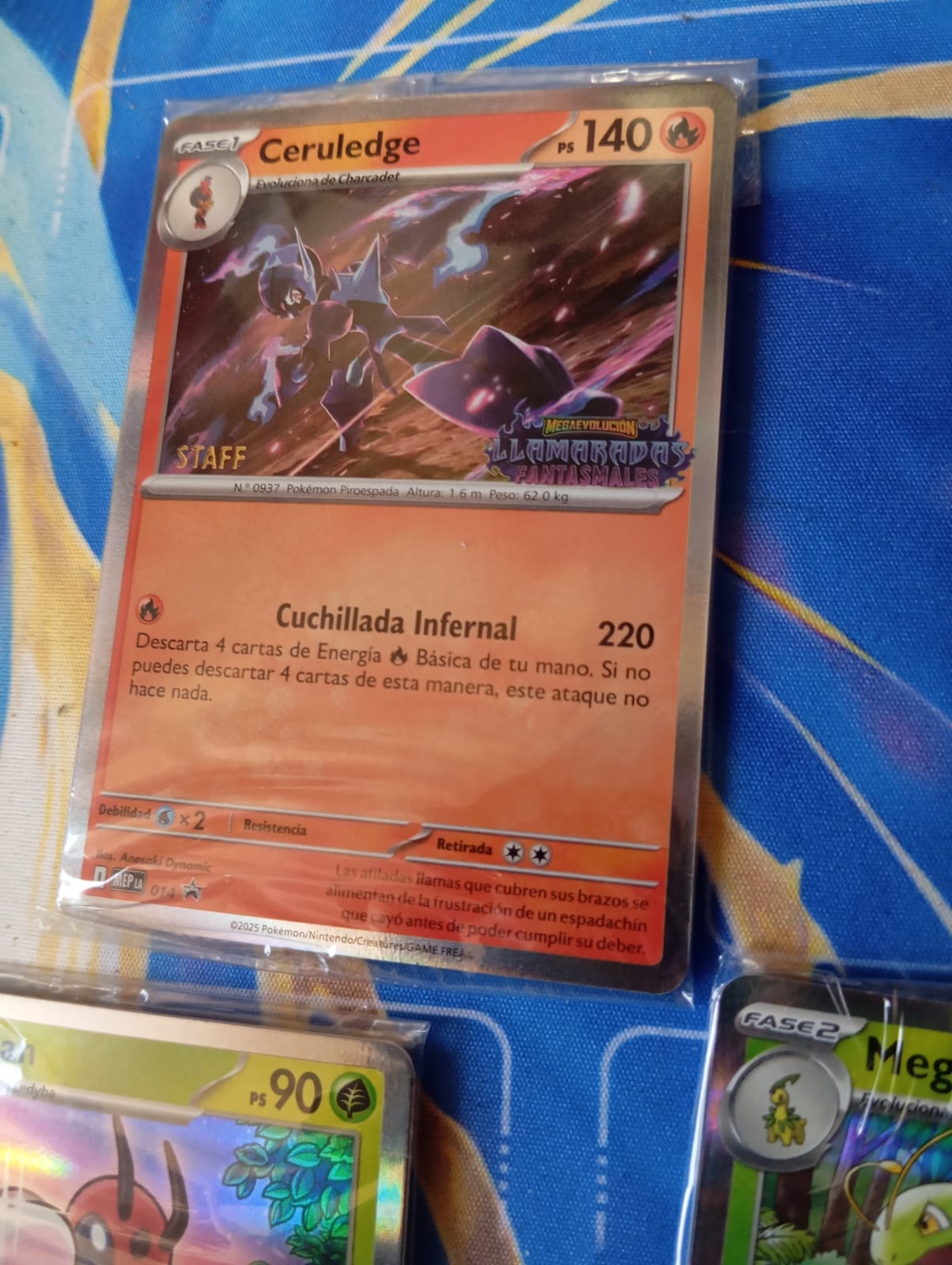 Pack Staff Llamaradas Fantasmales