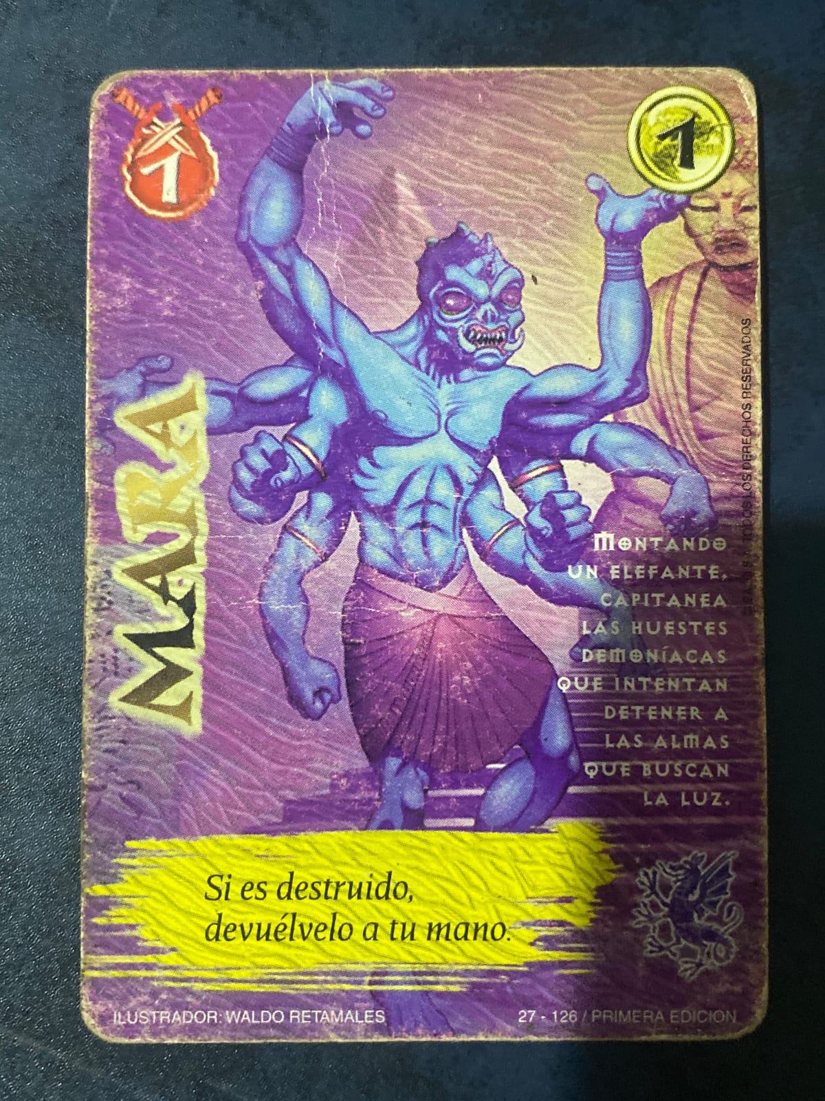 27/126 Mara - Mitos Y Leyendas - El Reto - TCGmatch Chile