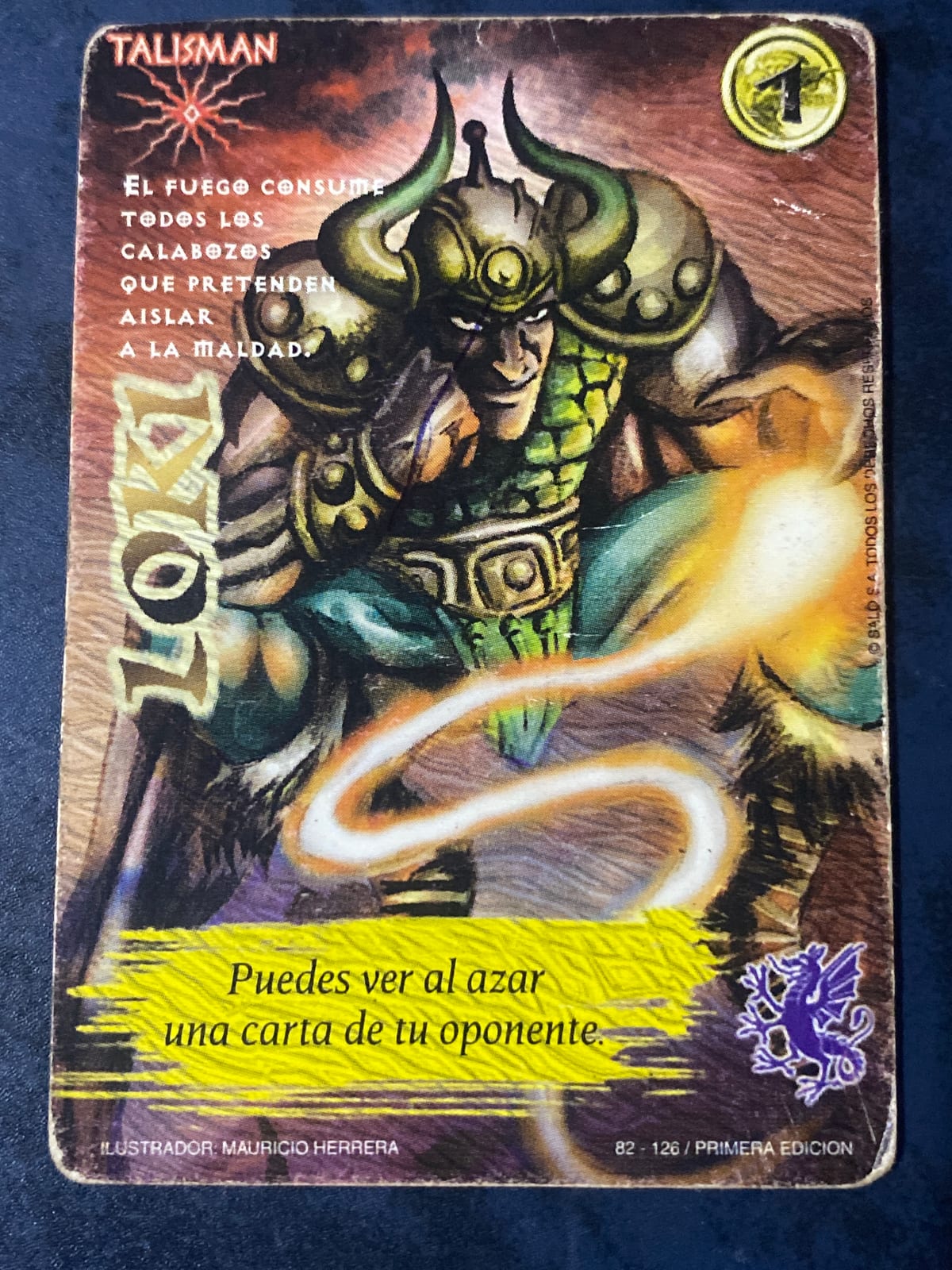 82/126 Loki - Mitos Y Leyendas - El Reto - TCGmatch Chile
