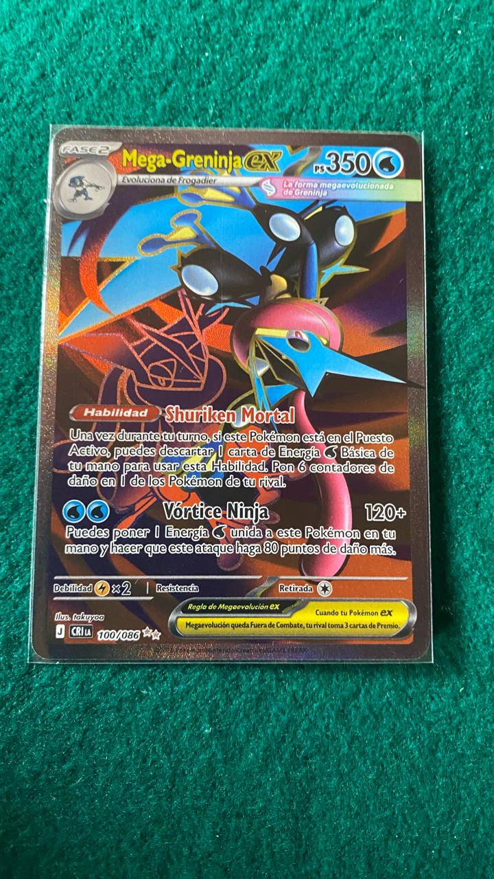 Mega Greninja ex - 100/086 - TCGmatch Chile