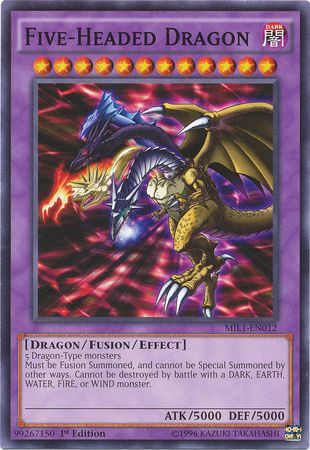 Five-Headed Dragon - MIL1-EN012 - Common 1st Edition