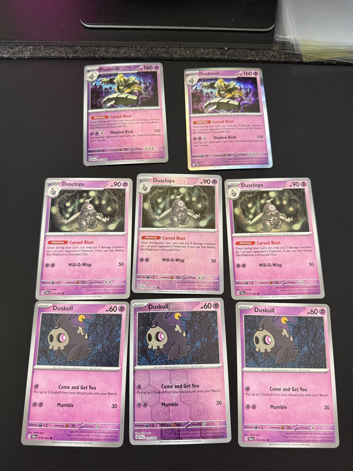 Playset Duskull - Dusclops - Dusknoir
