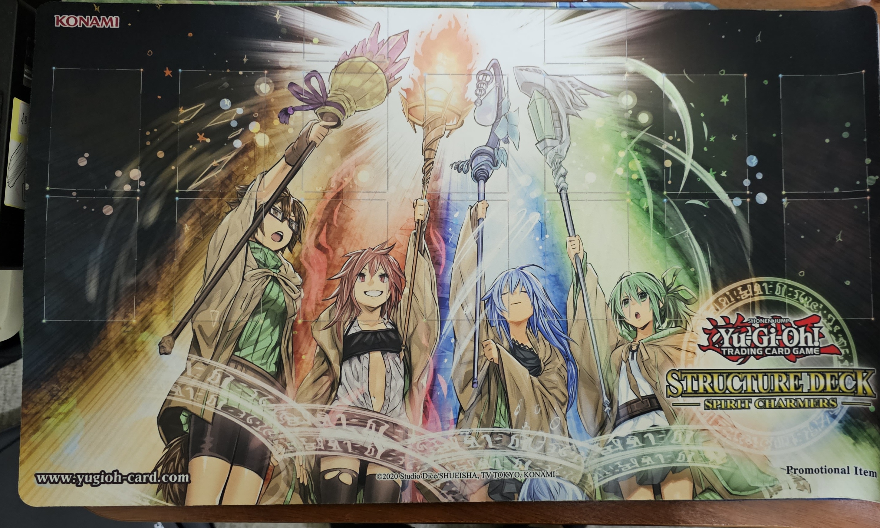 Playmat spirit charmers yu-gi-oh!
