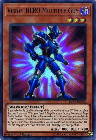 BLHR-EN006 - Vision HERO Multiply Guy - Ultra Rare 1st Edition