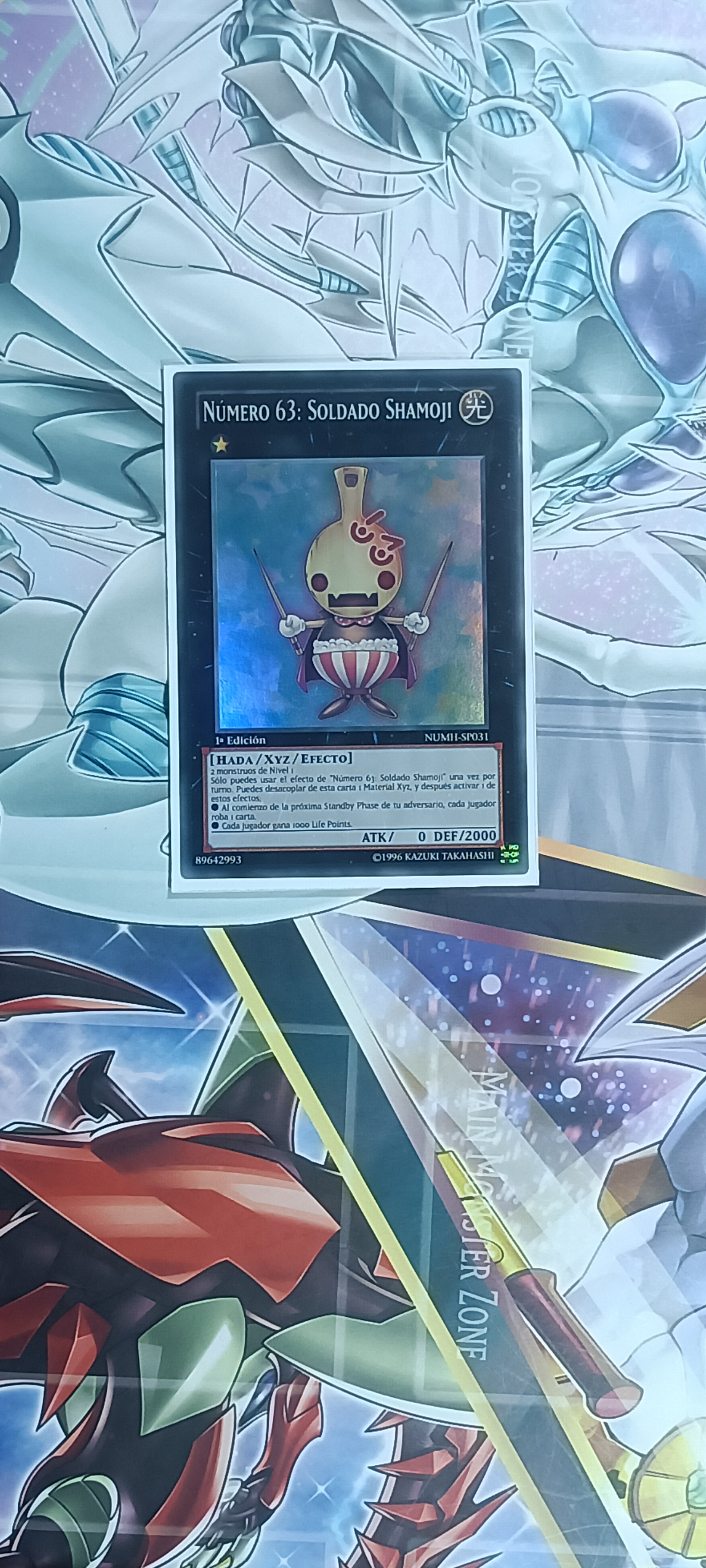 Número 63: Soldado Shamoji NUMH-SP031 - SUPER RARE 1ST EDITION