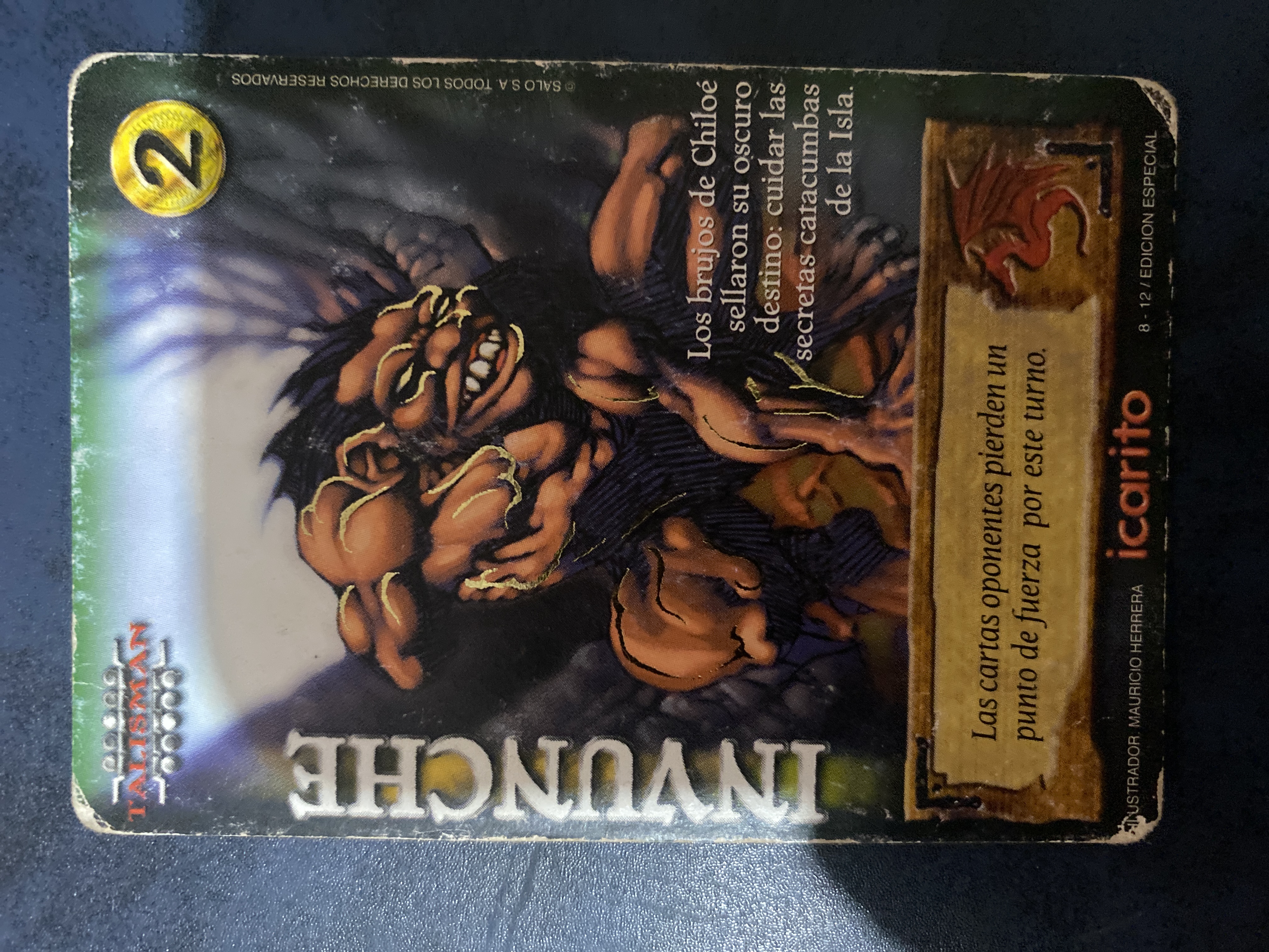 8/12 Invunche - Mitos Y Leyendas- Dañada - Icarito