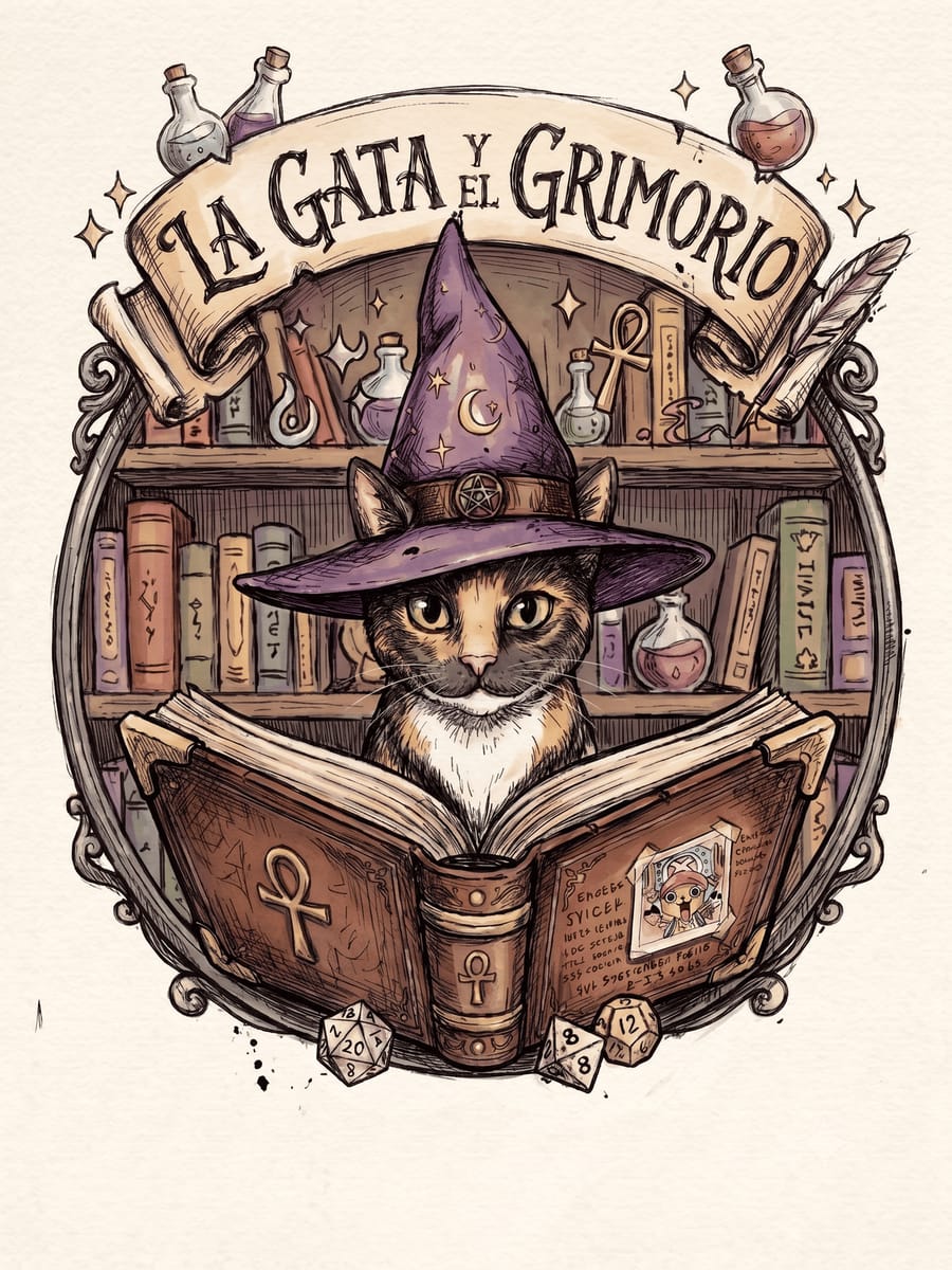 La gata y el Grimorio