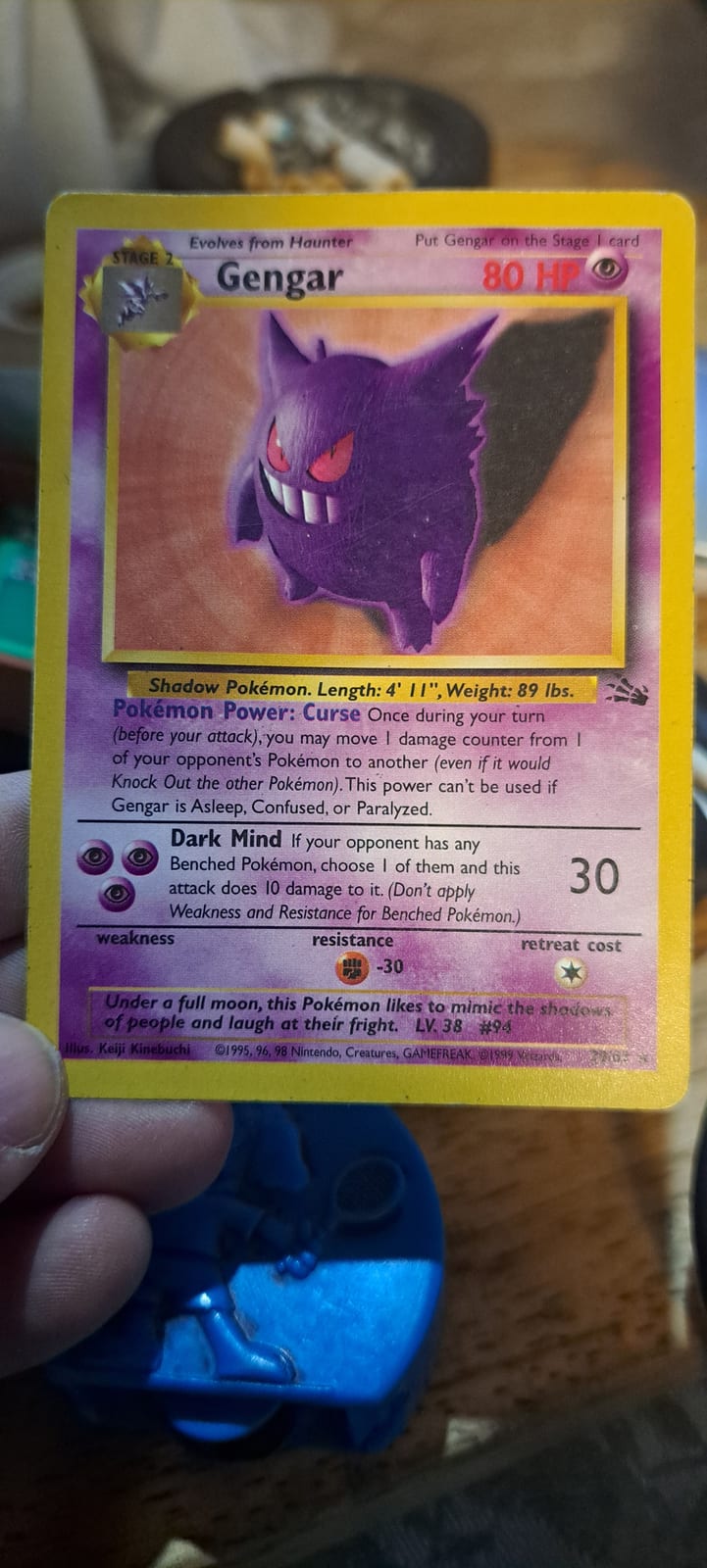 gengar fossil
