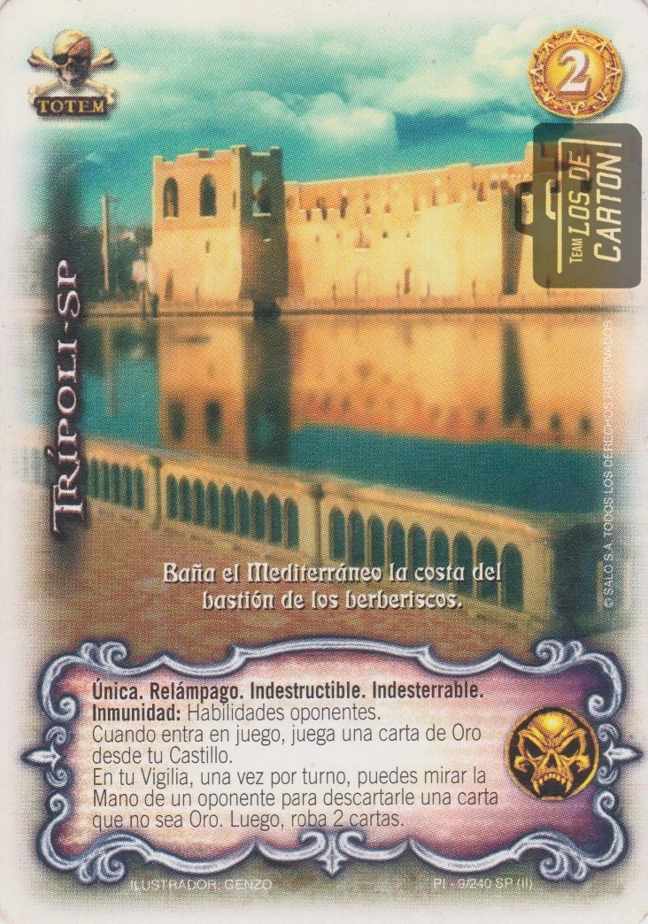 Tripoli Sp PI - 9/240 SP