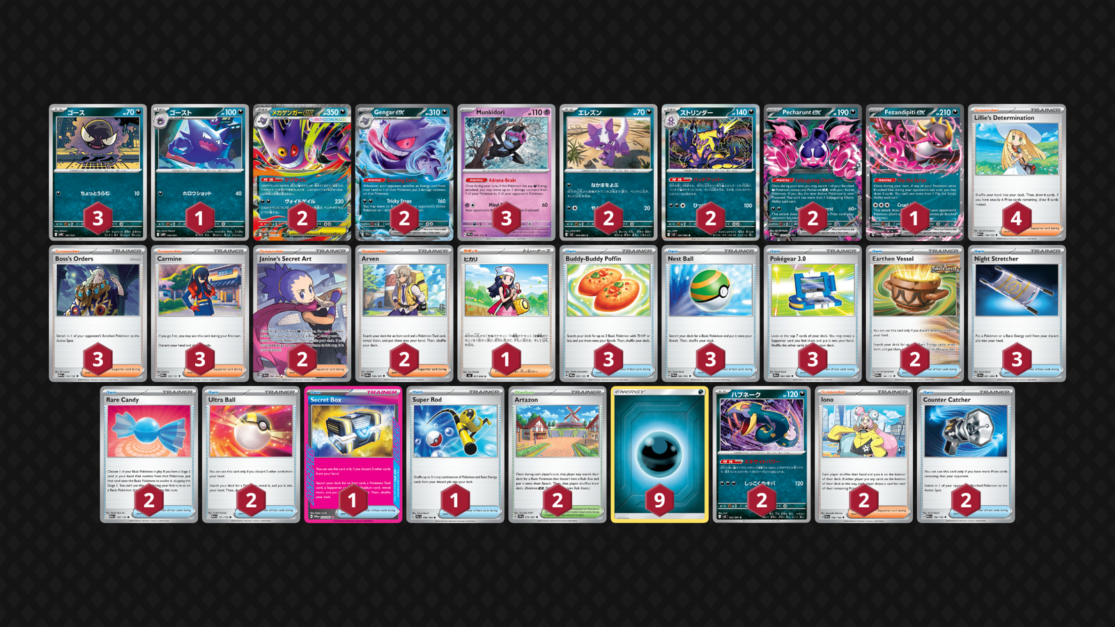 Deck Mega Gengar