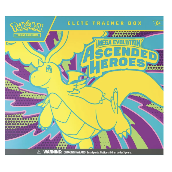 Pokemon Tcg Ascended Heroes Elite Trainer Box Inglés