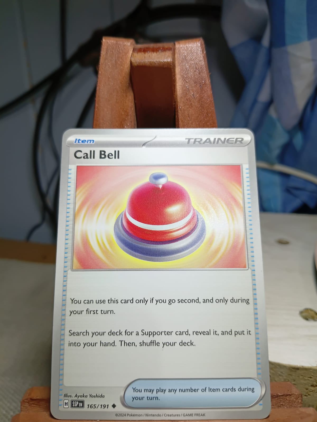 call bell pokemon card 165/191 New Listed cards may have imperfections. Farewell Bell - SWSH08: Fusion