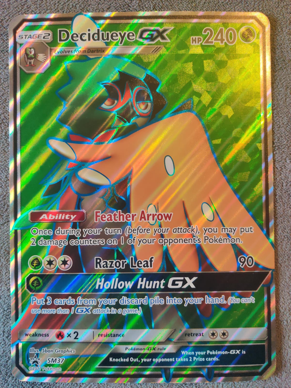 Decidueye GX - JUMBO
