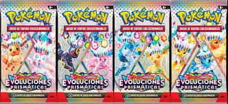 Sobre Booster pack original prismatic evolutions español