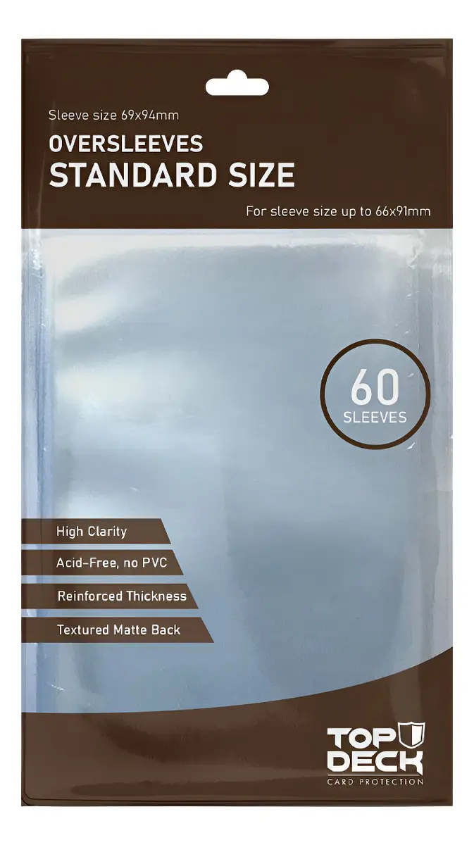 Protector Transparente Sleeve Cover Standard