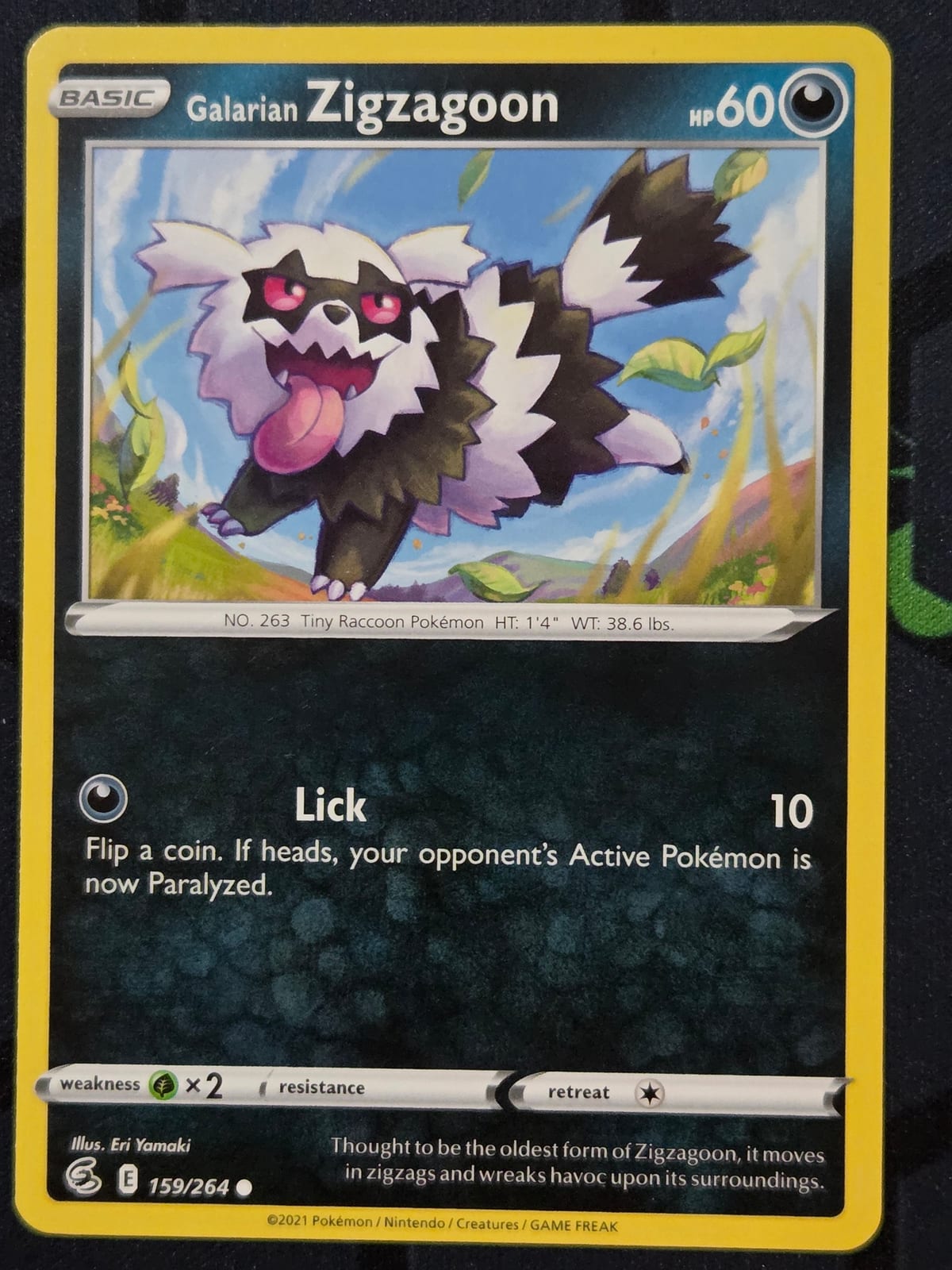 Galarian Zigzagoon - TCGmatch Chile