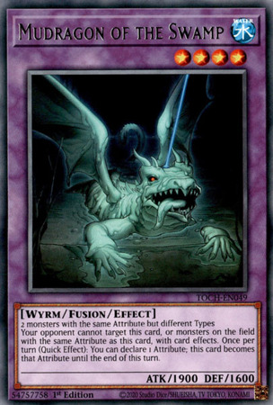 Mudragon of the Swamp - TOCH-EN049 - Rare 1st Edition
