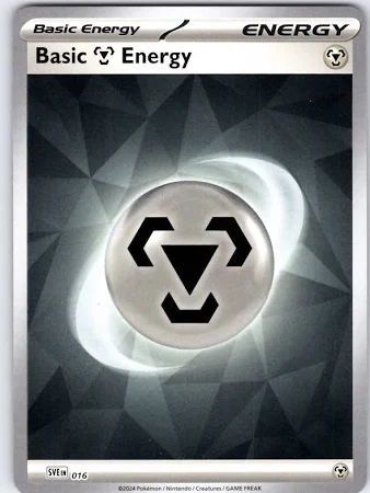 Basic Metal Energy [Holo] #16 Pokemon Scarlet & Violet Energy ...