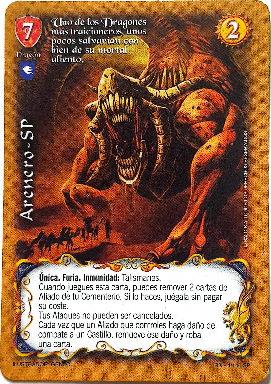 Arenero Sp DN - 4/140 SP Sin Foil