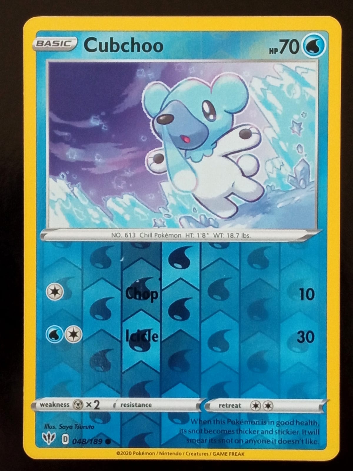 Cubchoo - Reverse Holofoil