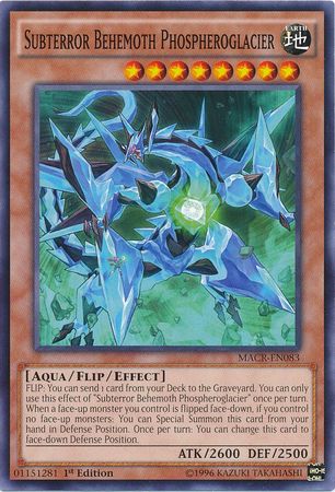 MACR-SP083 - Behemoth del Subterror Fosfoglacial - Common 1st Edition