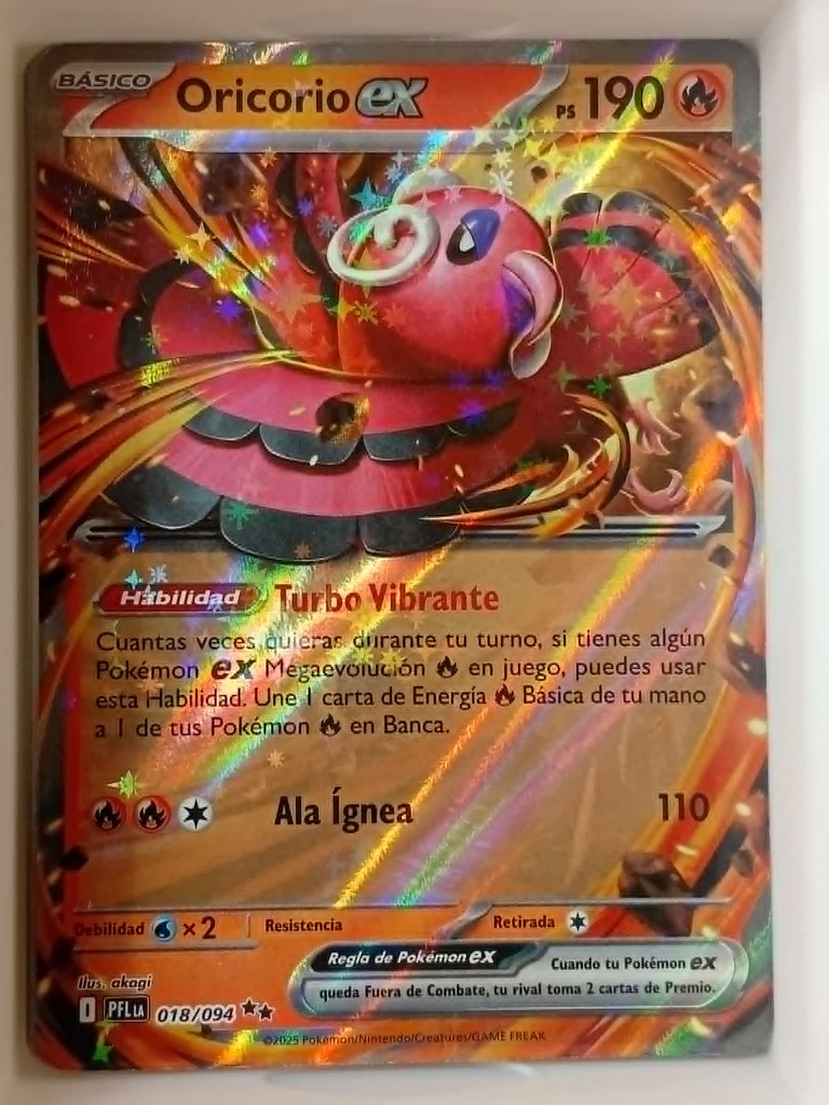 Oricorio ex - TCGmatch Chile