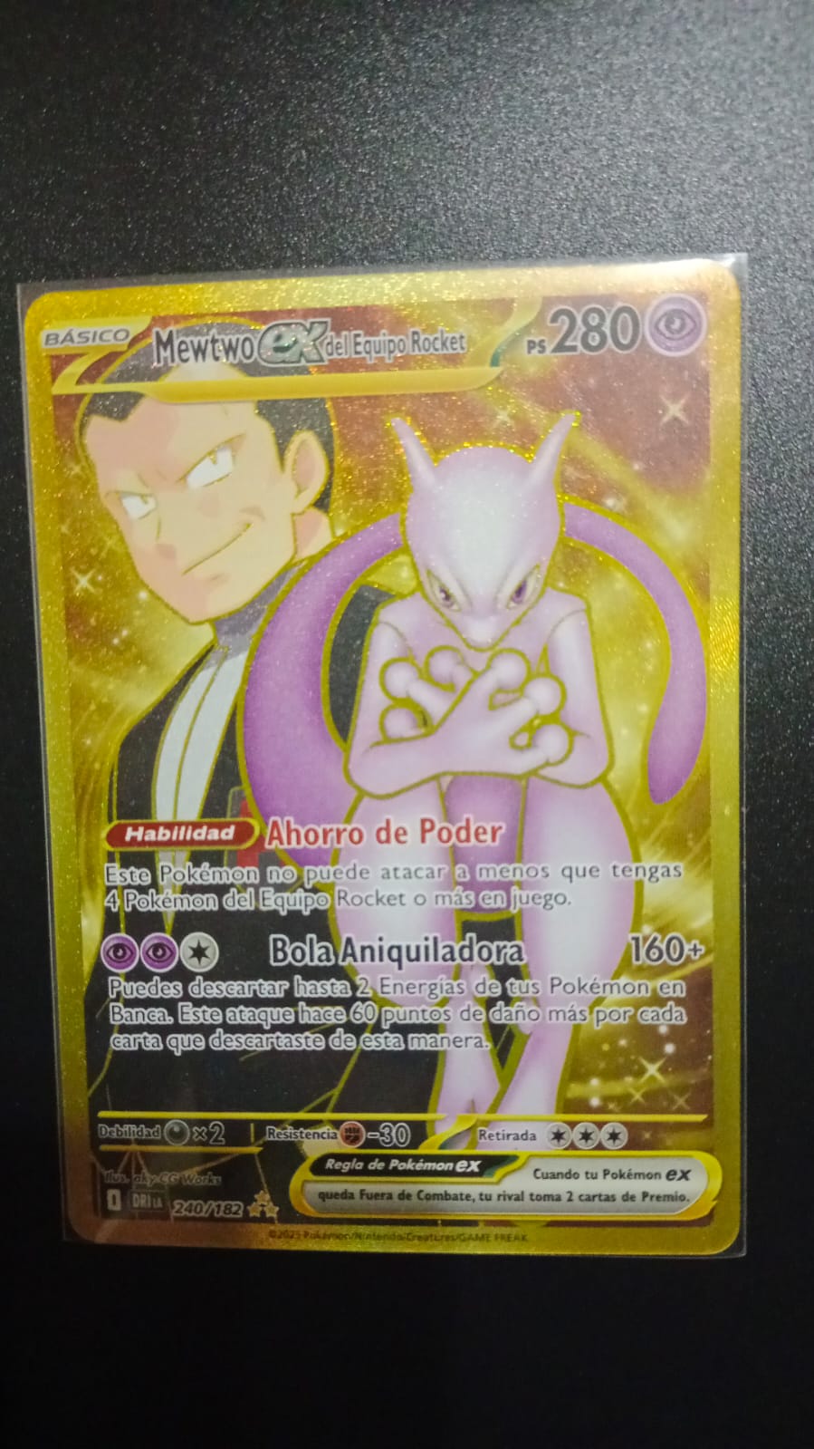 Team Rocket's Mewtwo ex