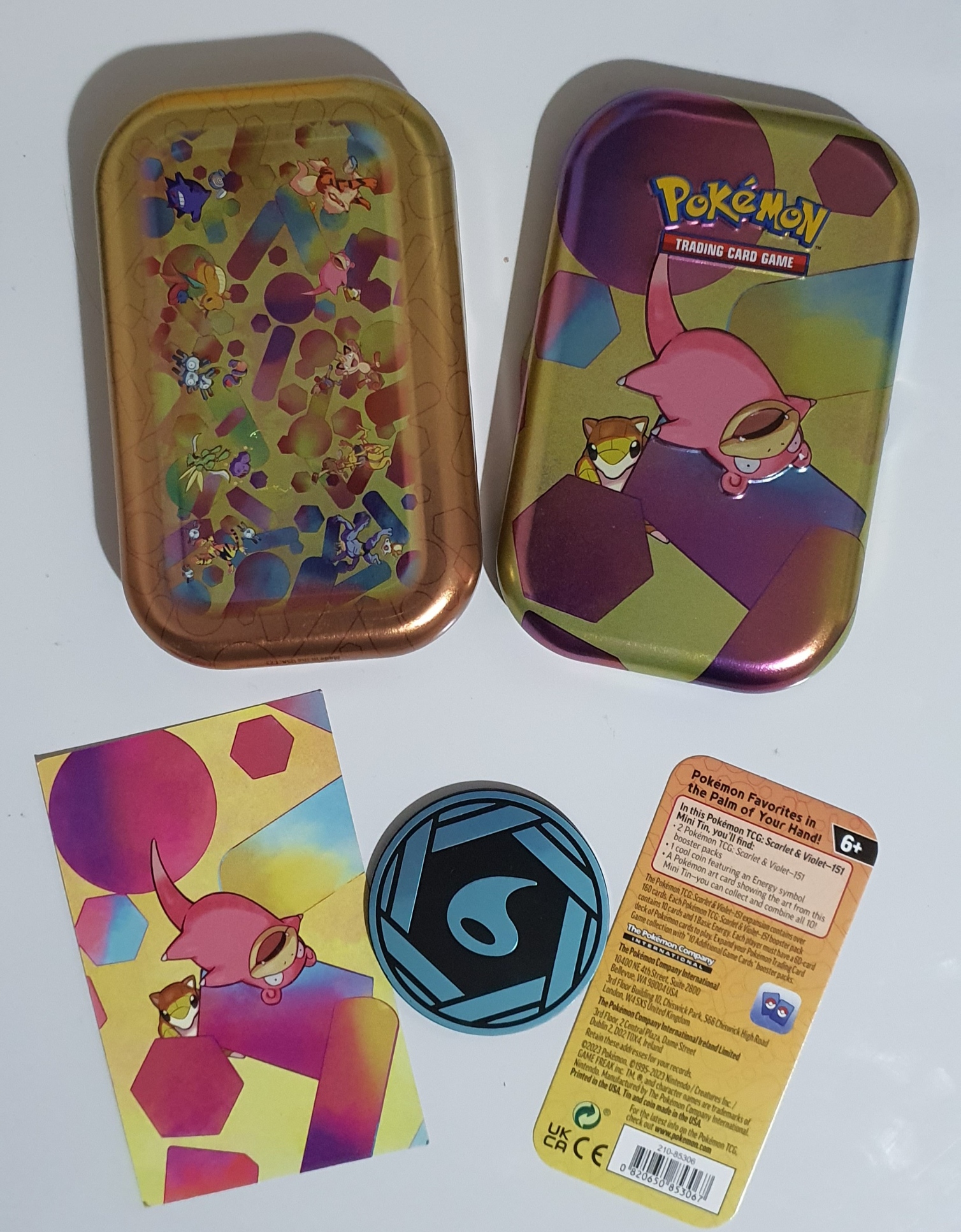 151 Mini Tin [Slowpoke & Sandshrew]