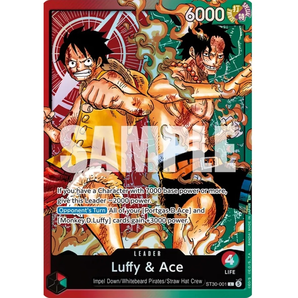 Starter Deck EX: Luffy & Ace "NO INCLUYE BONUS PACK"