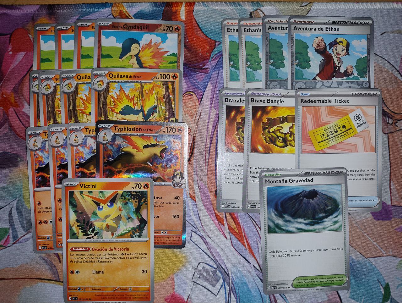 Base Typhlosion de Ethan