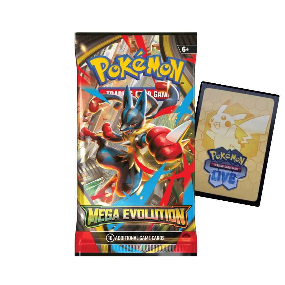Codigos Mega Evolution TCG Live 100 sobres online