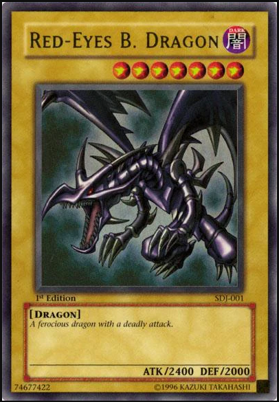 Red-Eyes Black Dragon SDJ-001