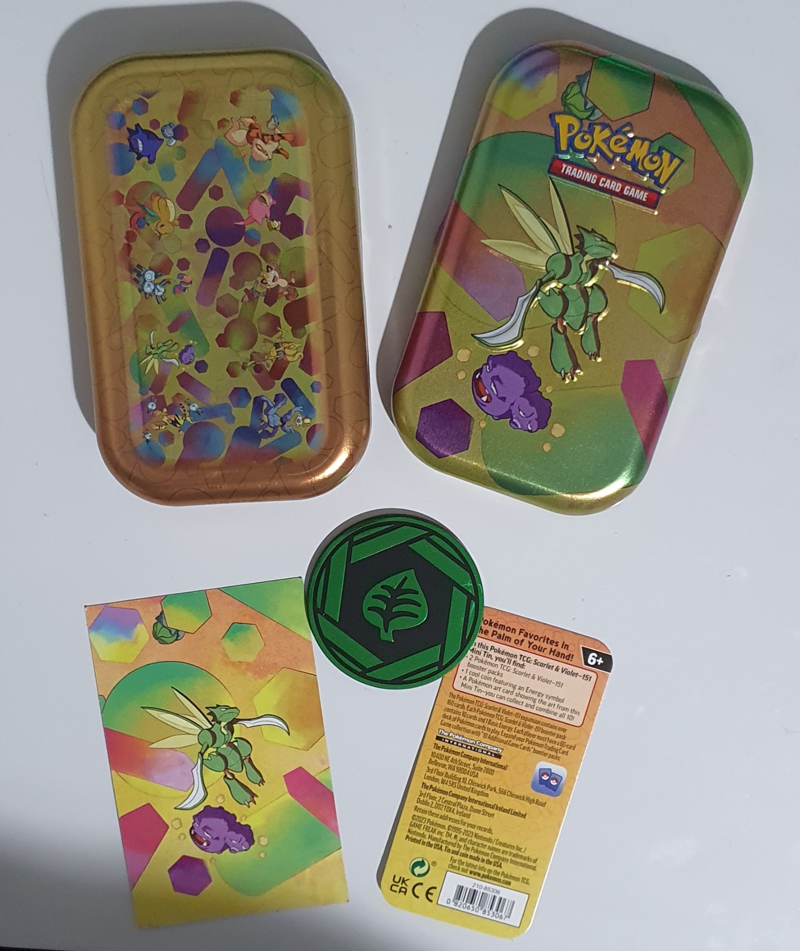 151 Mini Tin [Scyther & Weezing]
