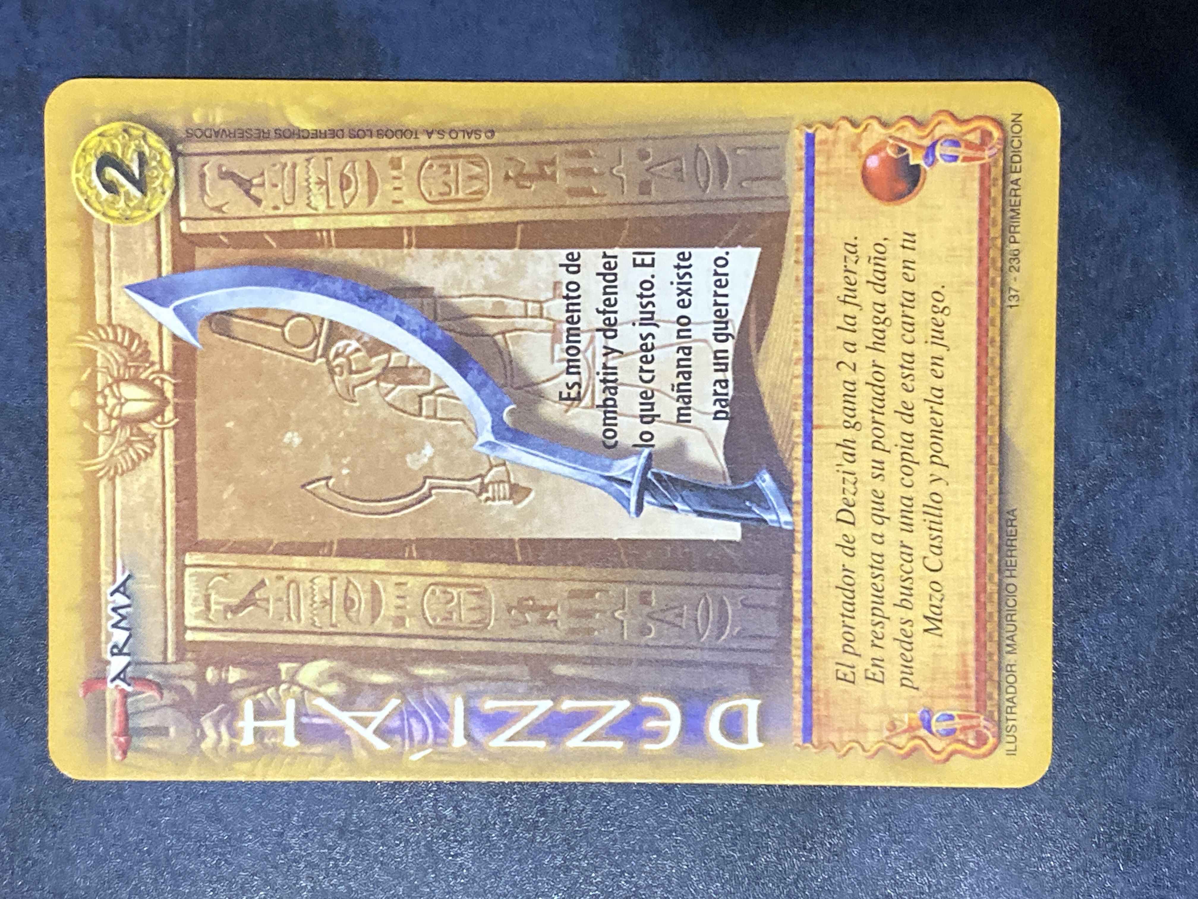 137/236 Dezzi'ah - Mitos Y Leyendas - Dominio De Ra