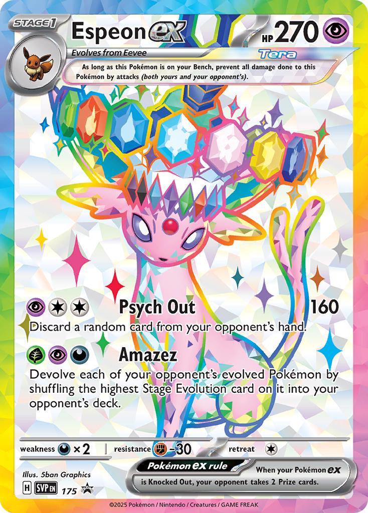 Espeon ex - SVP 175 (PROMO) ingles