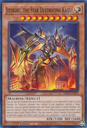 SDCS-SP019 - Jizukiru, El Kaiju Destructor de Estrellas - Common 1st Edition