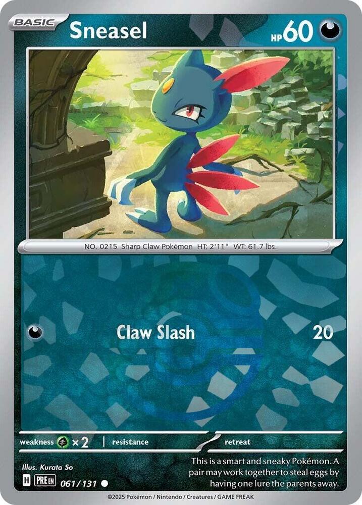 Sneasel (Master Ball Pattern) – Español