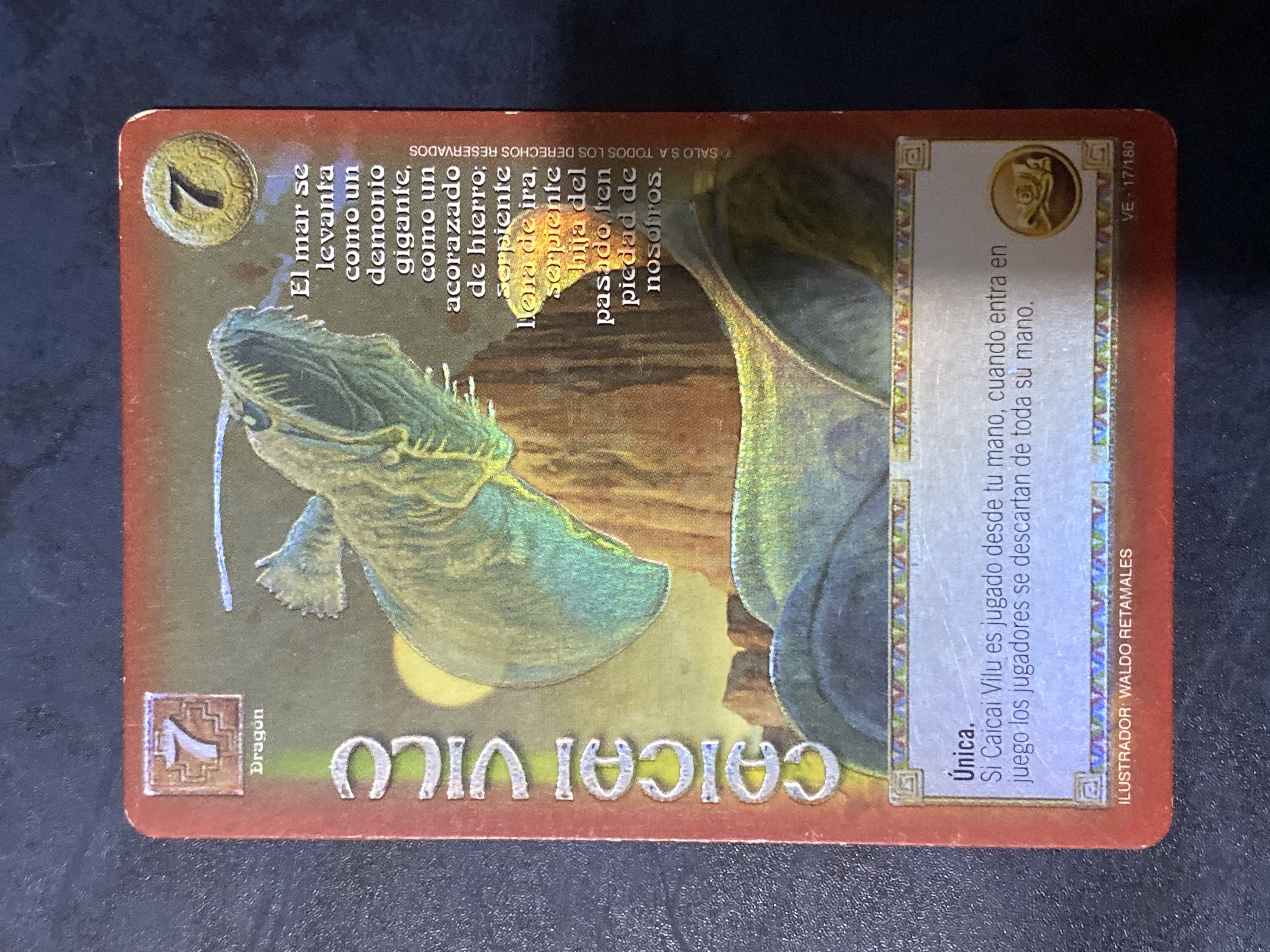 17/180 Caicai Vilu - Mitos Y Leyendas - Vendaval, (aceptable)