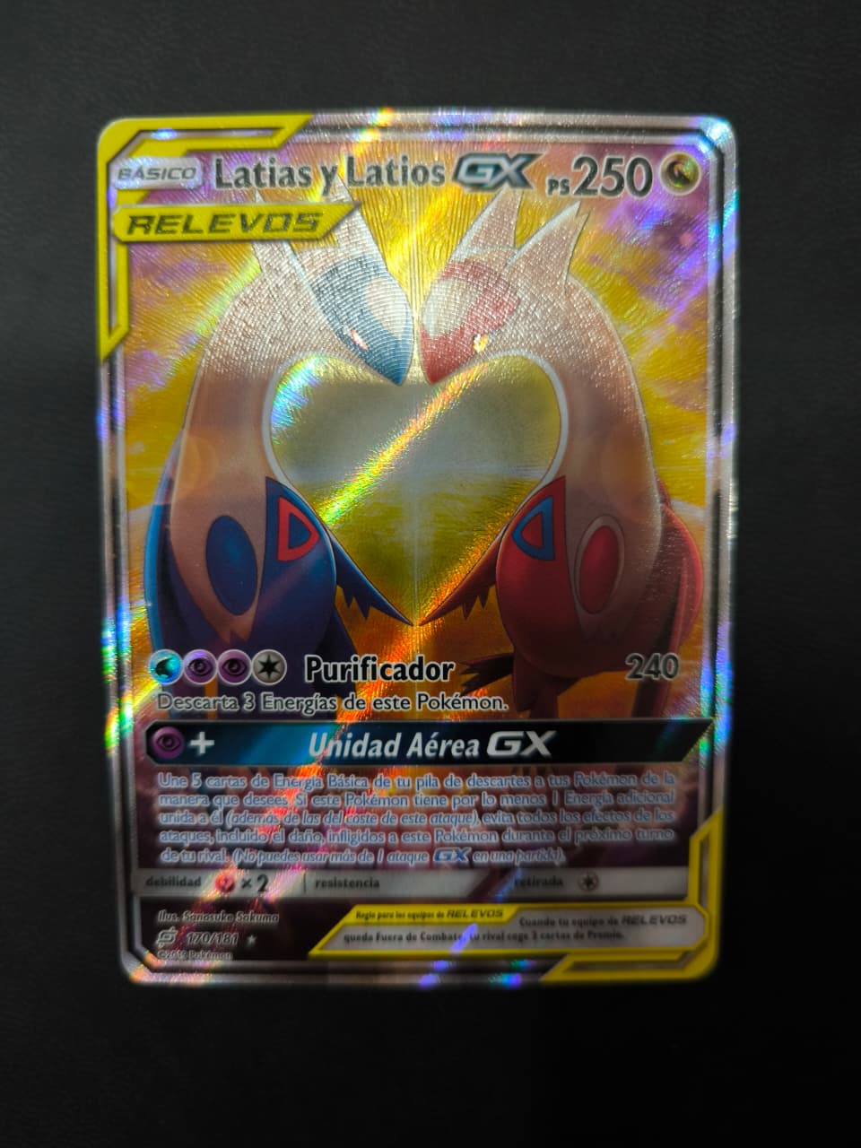 Latias & Latios Gx 170/181 Near Mint Español