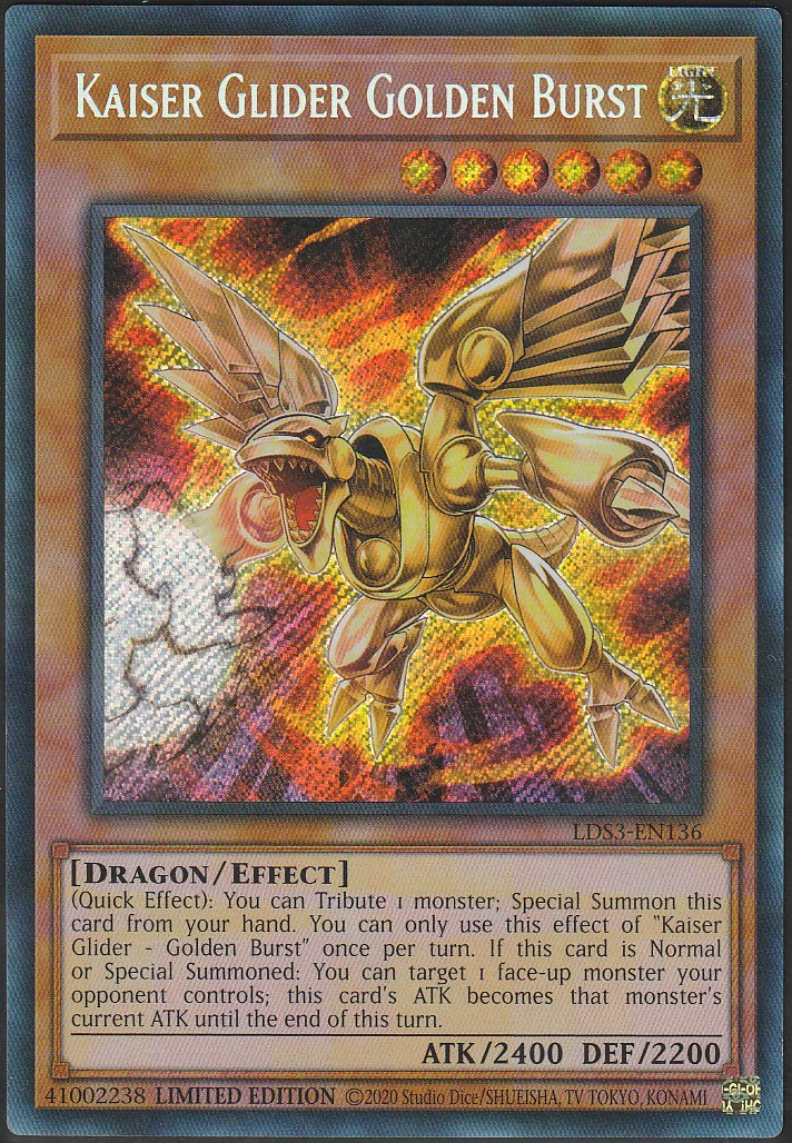 Kaiser Glider Golden Burst (SeR)(LDS3-EN136)