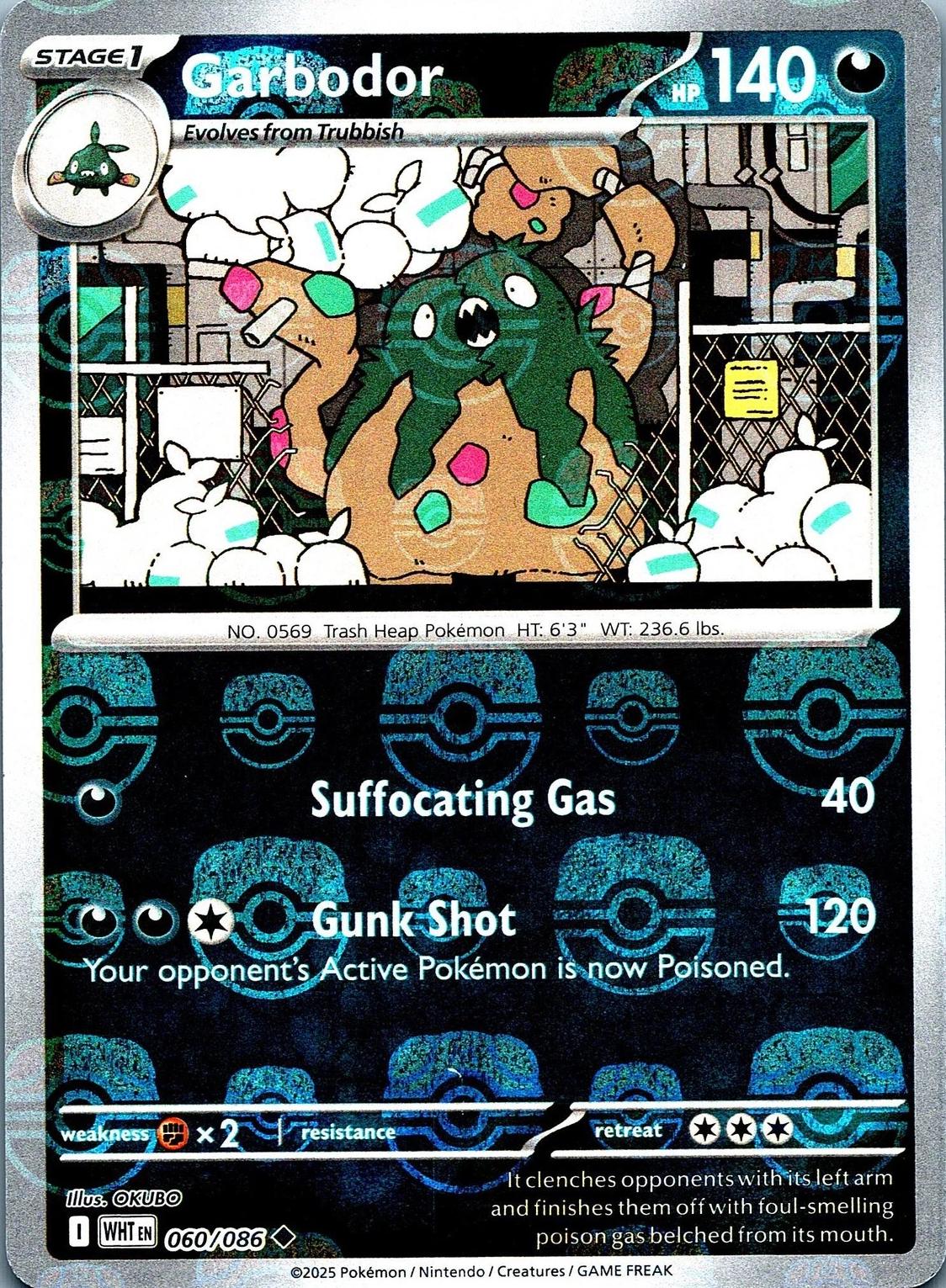 Garbodor (Master Ball Pattern) - Español