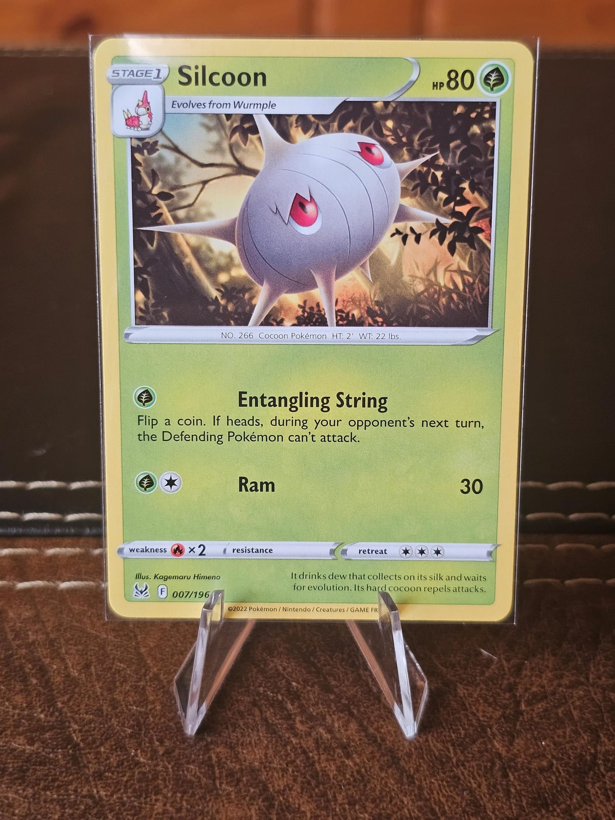 silcoon pokemon card value - (4/108) - XY Roaring Skies Colorless Retreat Cost Silcoon 007 SWSH11 Lost Origin