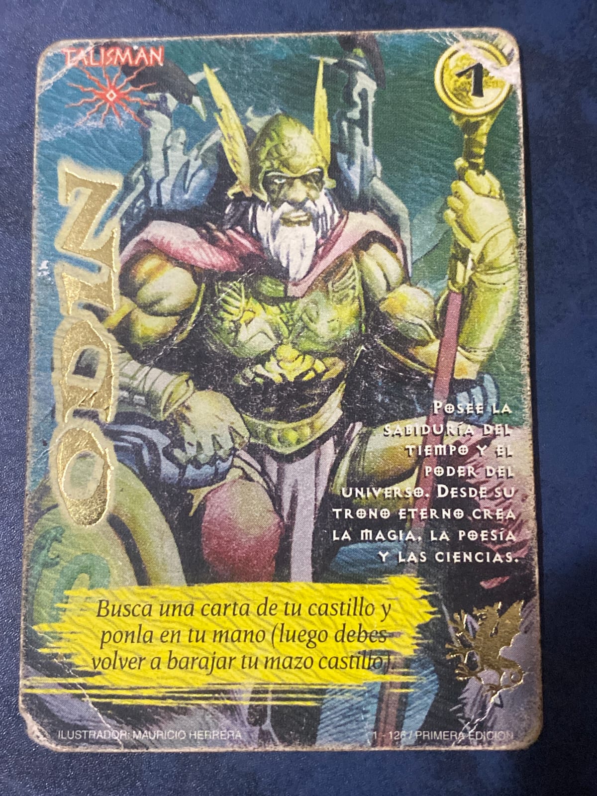 1/126 Odin - Mitos y Leyendas - El Reto - TCGmatch Chile