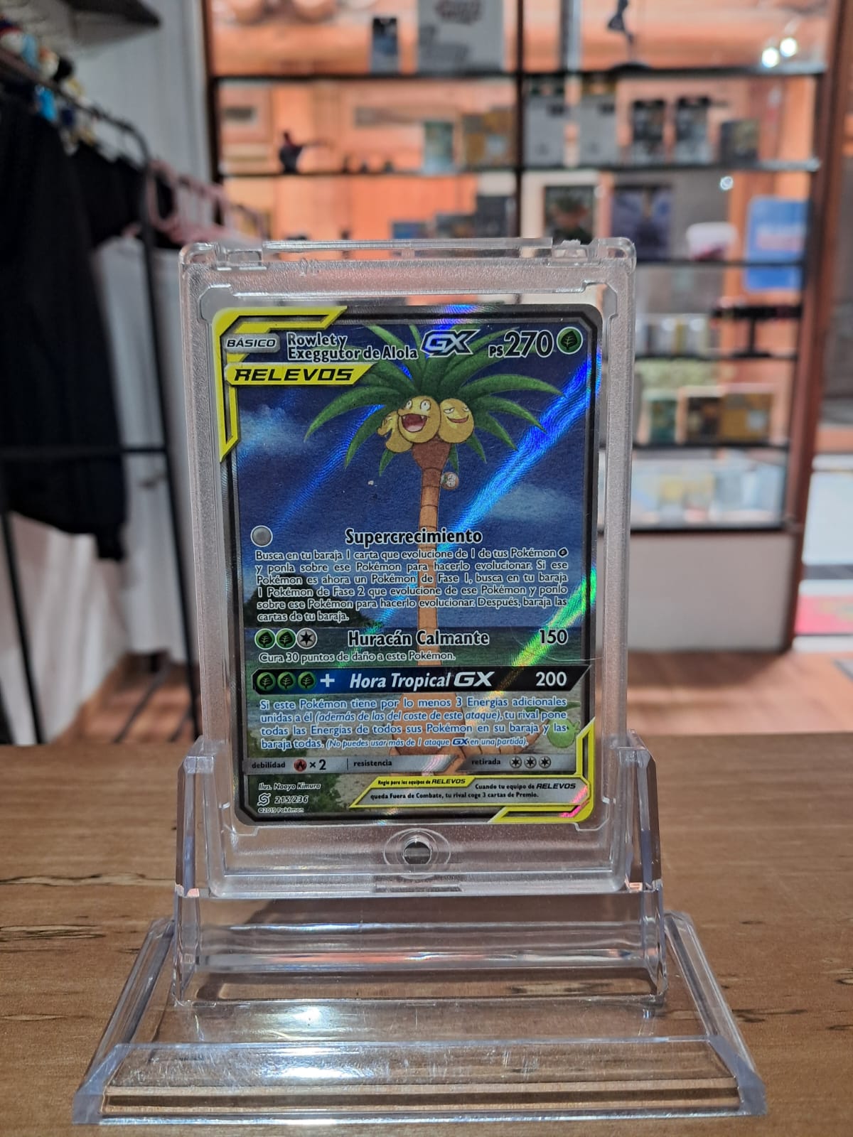 ROWLETY EXEGGUTOR DE ALOLA