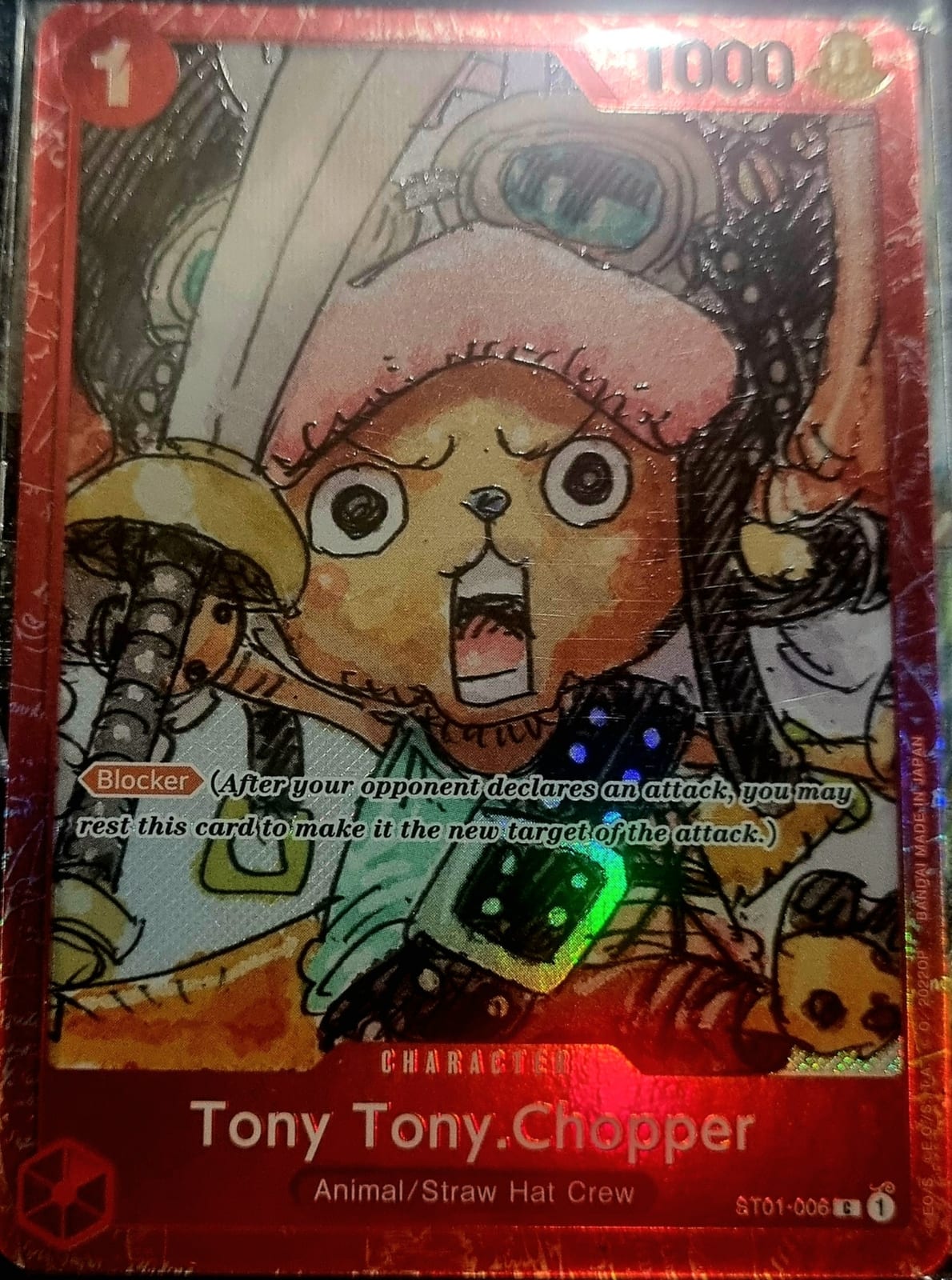 Tony Tony.Chopper (Premium Card Collection -ONE PIECE FILM RED