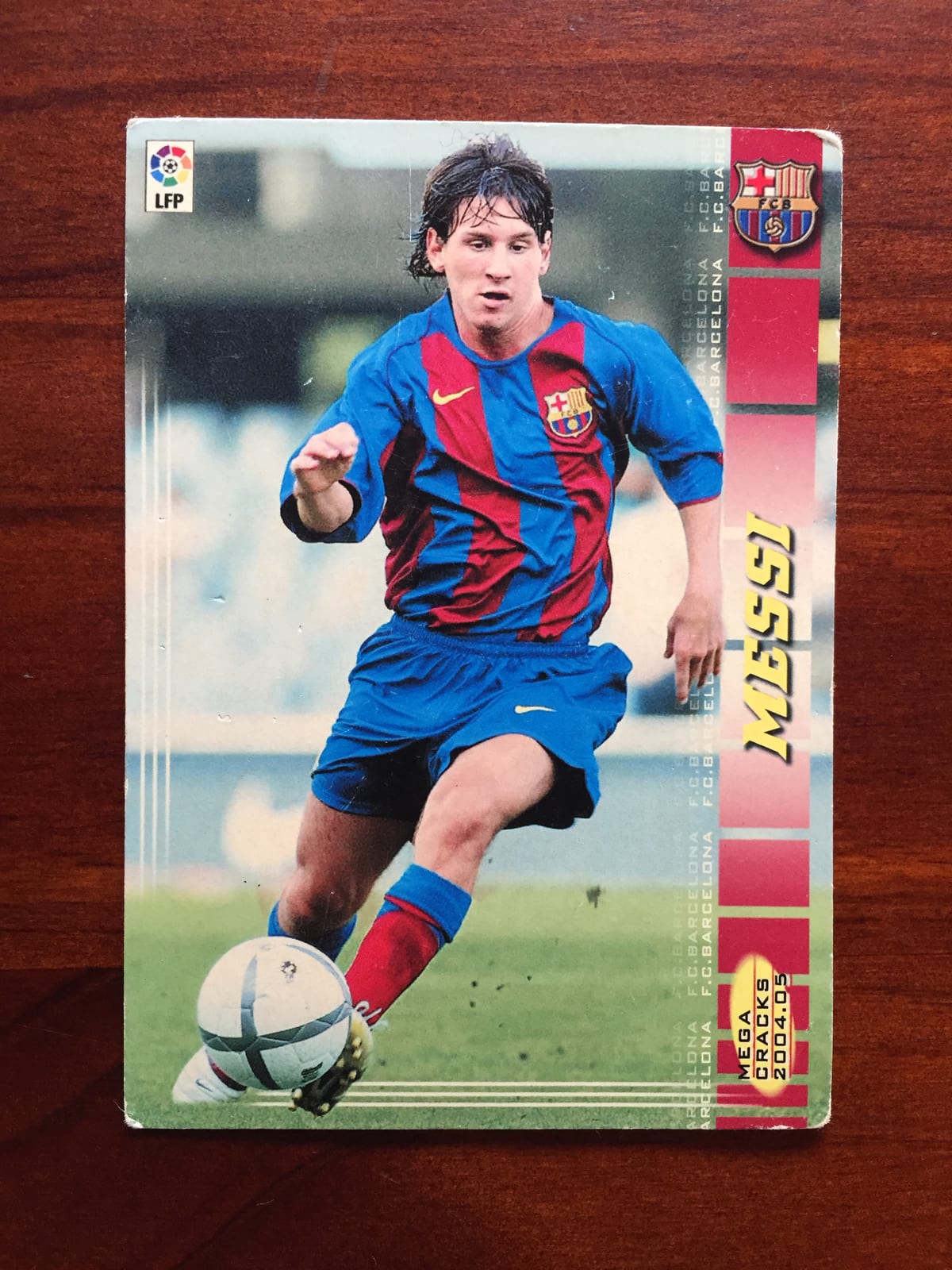 Lionel Messi Rookie Card Megacracks 2004/05 71 BIS