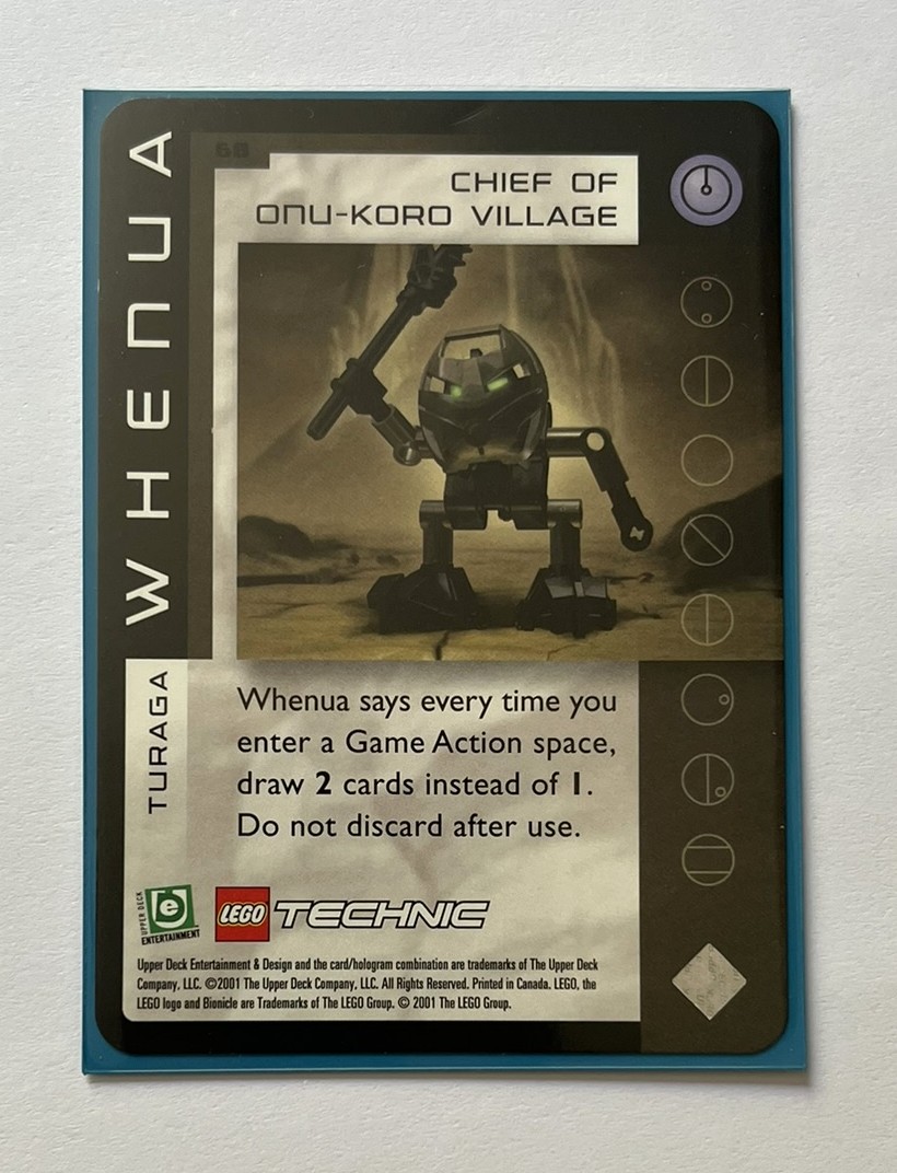 Lego Bionicle TCG Whenua Chief of Onu-koro Village 68
