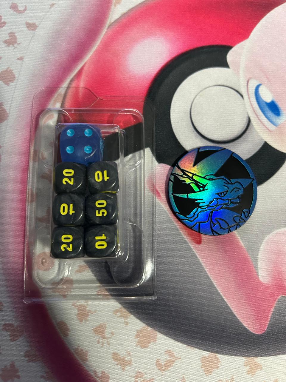 Contadores de Daño ETB Phantasmal Flames y moneda