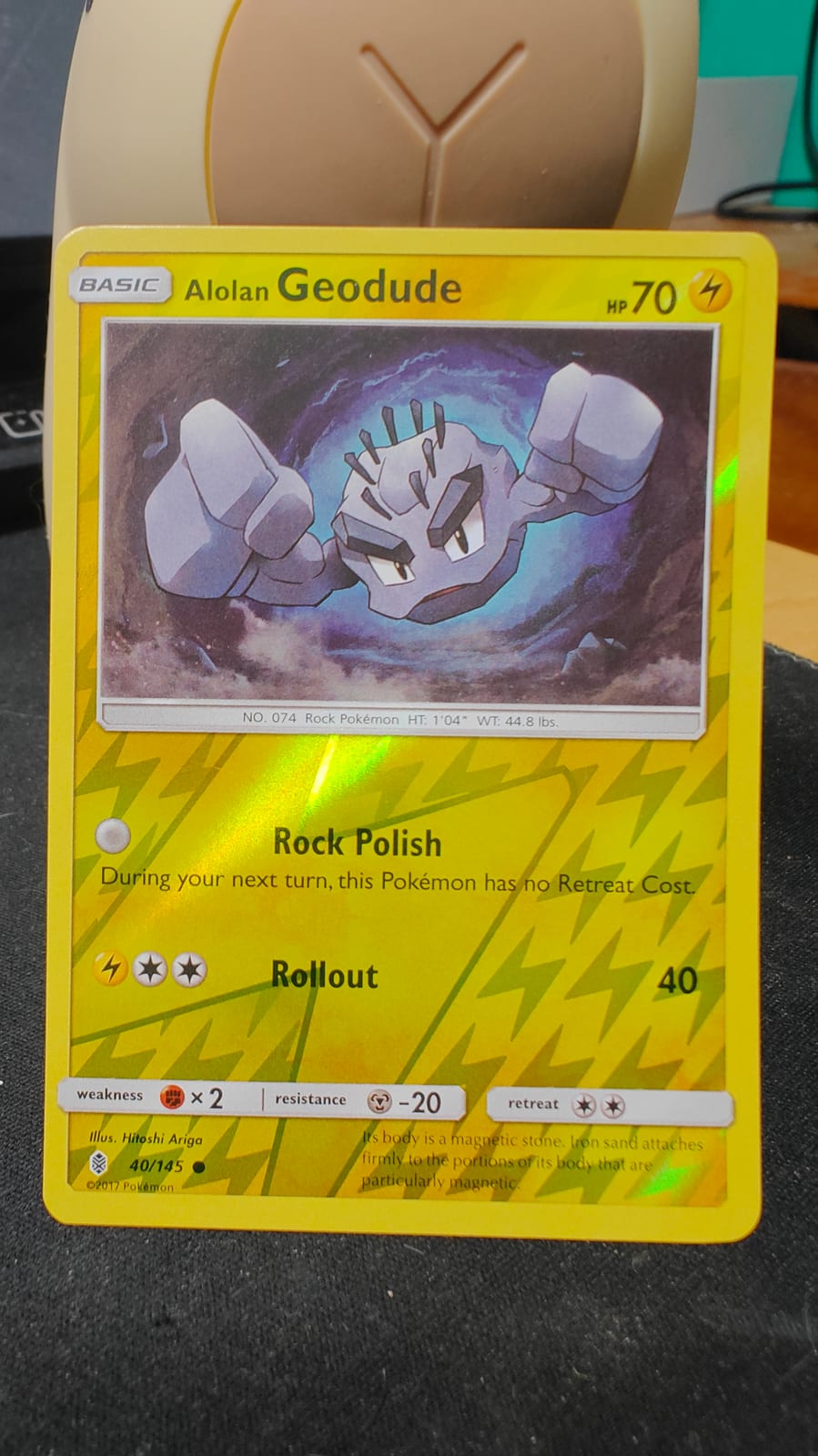 alolan geodude pokemon card - Crimson Invasion Pokmon 32/111 This is of the Common rarity. Pokemon Alolan Geodude trading card