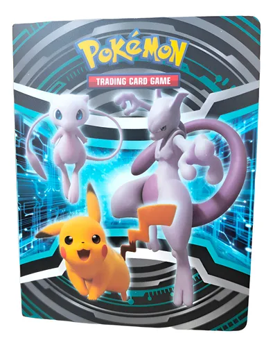 Mini Carpeta De Collector Mew, Mewtwo Pikachu